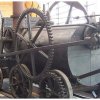 Replica of Richard Trevithick 1804 locomotive at the National Waterfront Museum, Swansea.